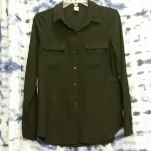 Black Button Down Shirt